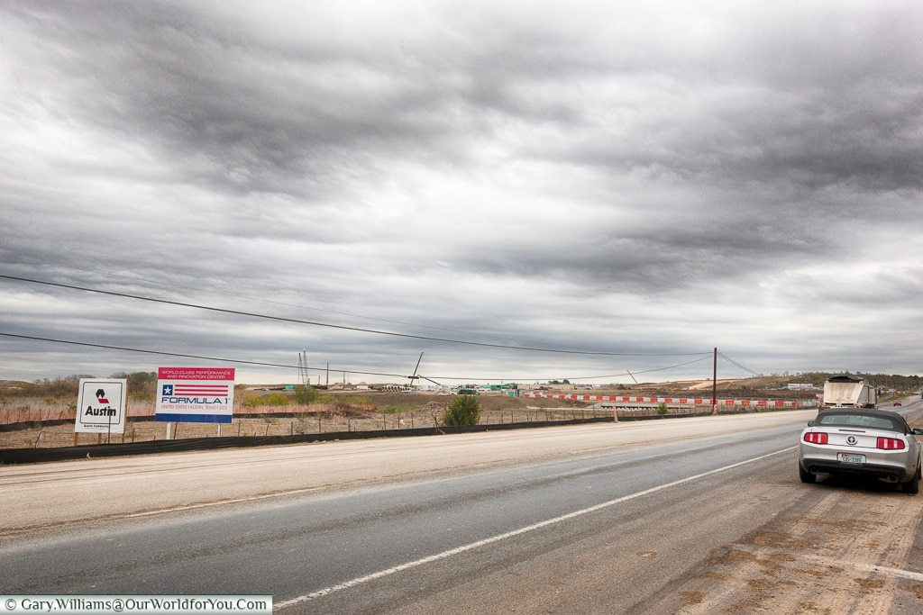 Under construction - The Circuit of the Americas in 2011 - Texas