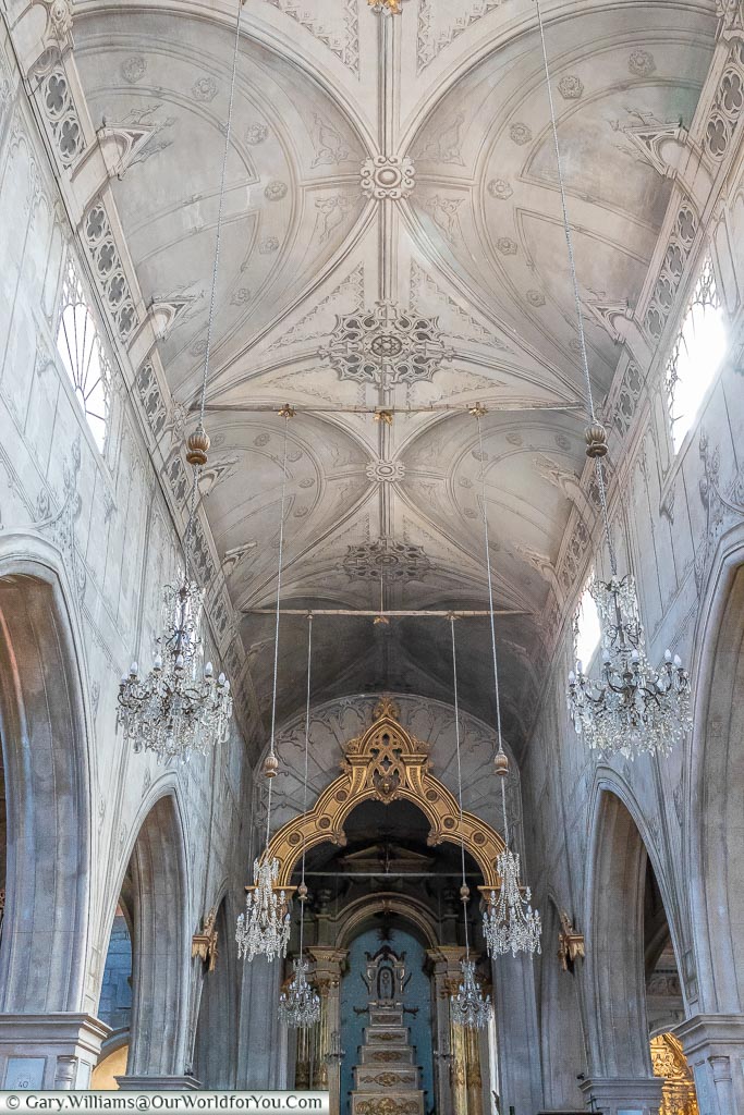 Inside the Sé Cathedral of Viana do Castelo, Portugal