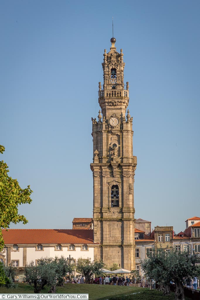 The Clérigos Tower, Porto, Portugal