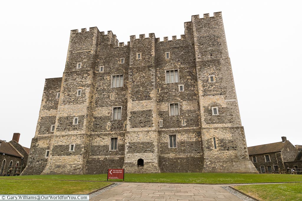 The Great Keep, Dover Castle, Dover, Kent, England