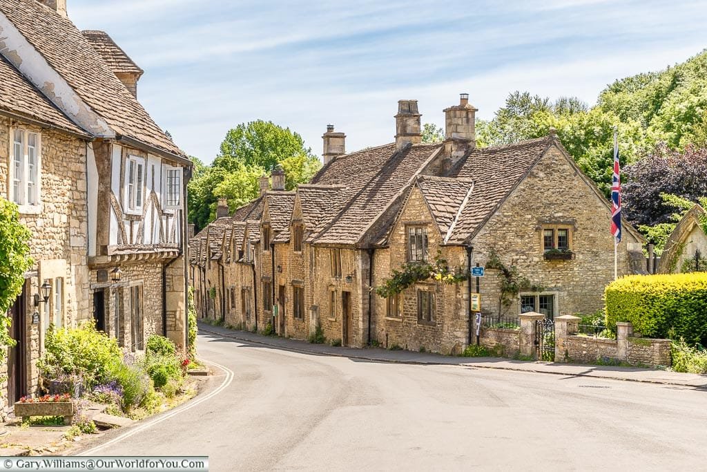 The Street, Castle Combe, Wiltshire, England, UK