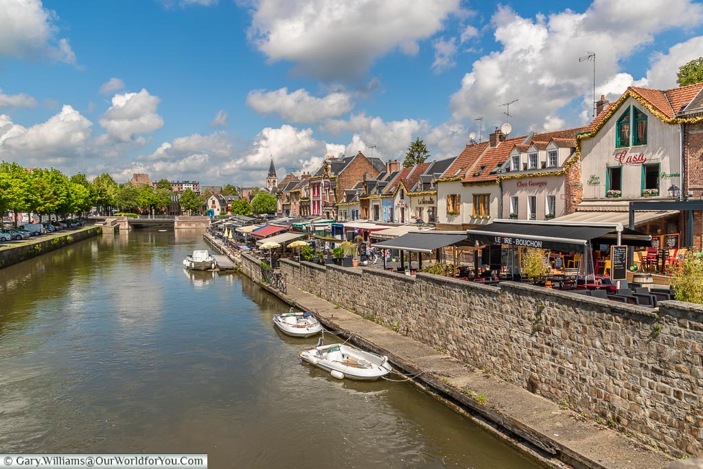 The River Somme, Amiens, France