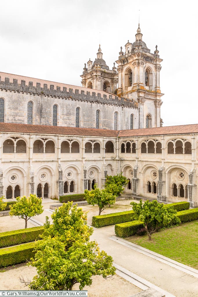The Cloister of Silence, Monastery of Alcobaça, Portugal