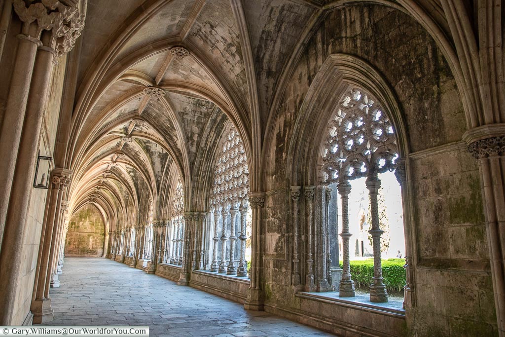 The Gothic Arches, Monastery of Batalha, Portugal