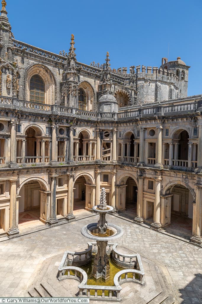 The Great Cloister, Tomar, Portugal