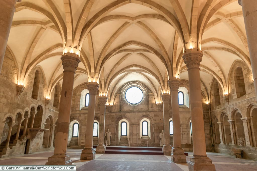 The Refectory, Monastery of Alcobaça, Portugal