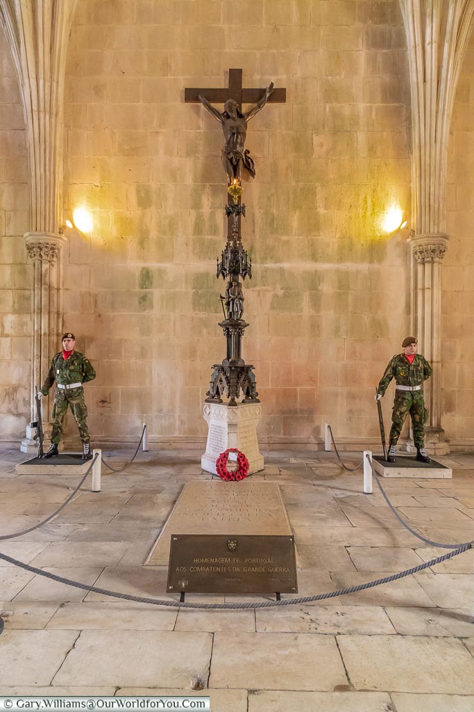 The Tomb of the Unknown Soldier, Monastery of Batalha, Portugal