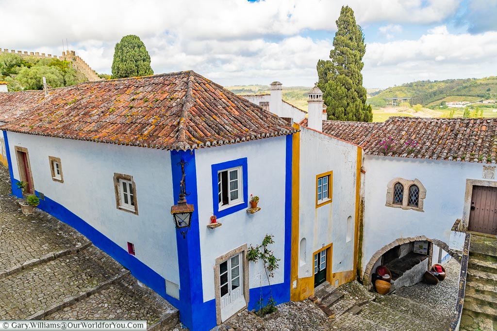 The Traditional streets, Óbidos, Portugal