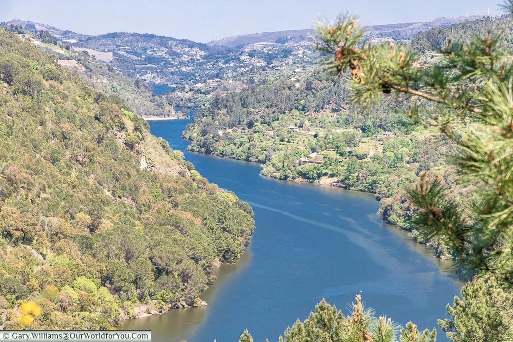 The view to Finzes, Douro Valley, Portugal