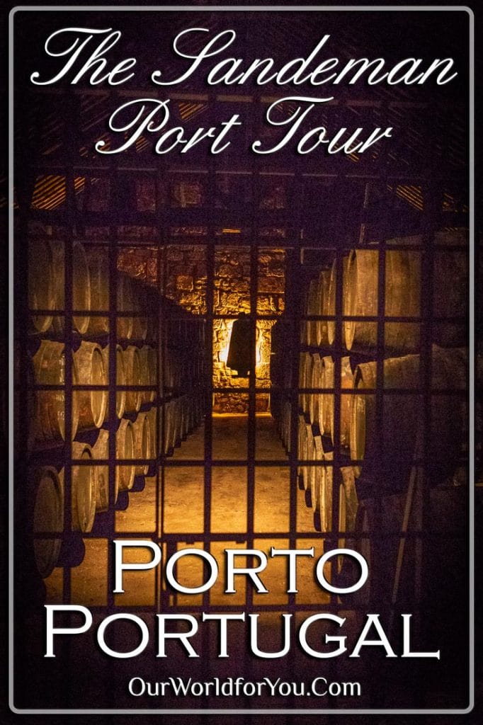 The Sandeman Port tour, Porto, Portugal