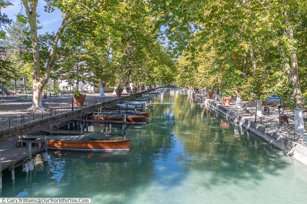 Canal de Vassé, Annecy, France