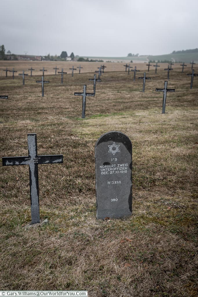 The German Iron cross,  Marfaux Cemetery, France