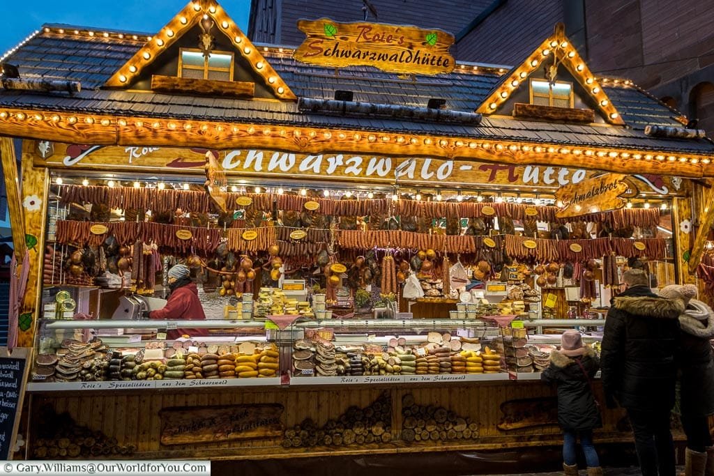 A selection of meats, Frankfurt, Germany