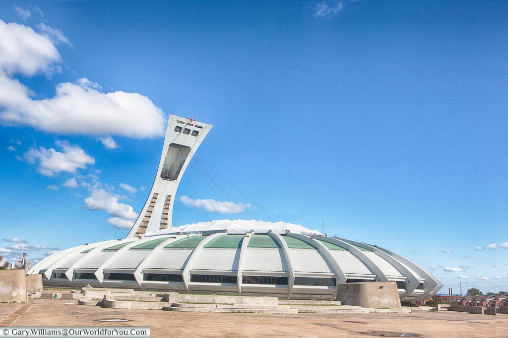 The Big O, Montréal Olympic park, Montréal, Canada