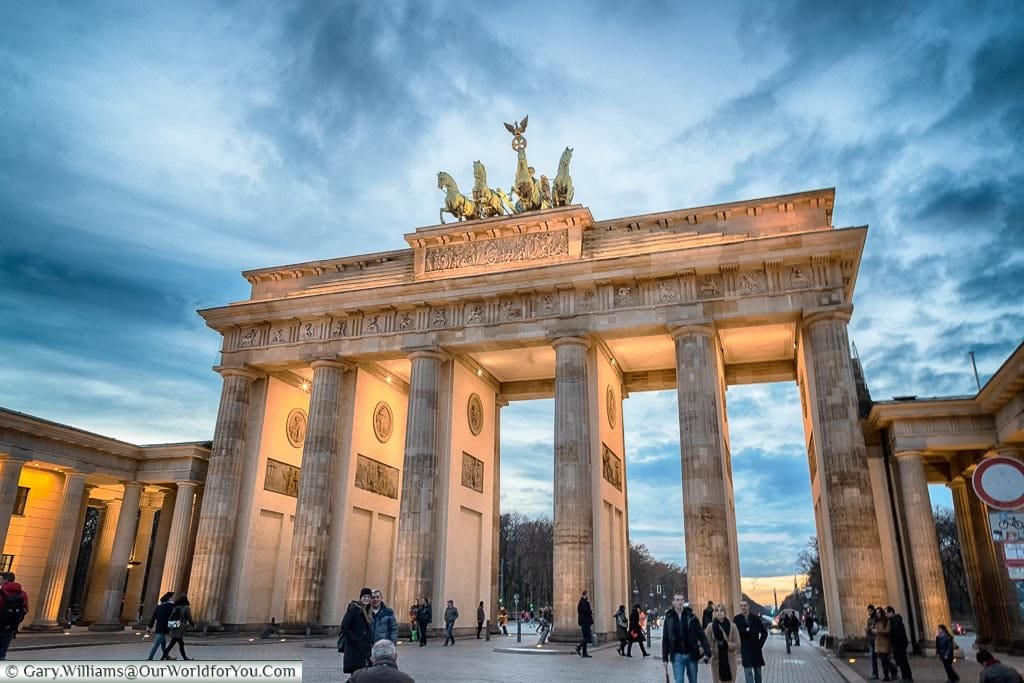 The Brandenburg Gate, Berlin German Christmas Markets