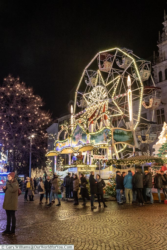 The little Ferris-wheel, Bremen, German Christmas Markets, Germany