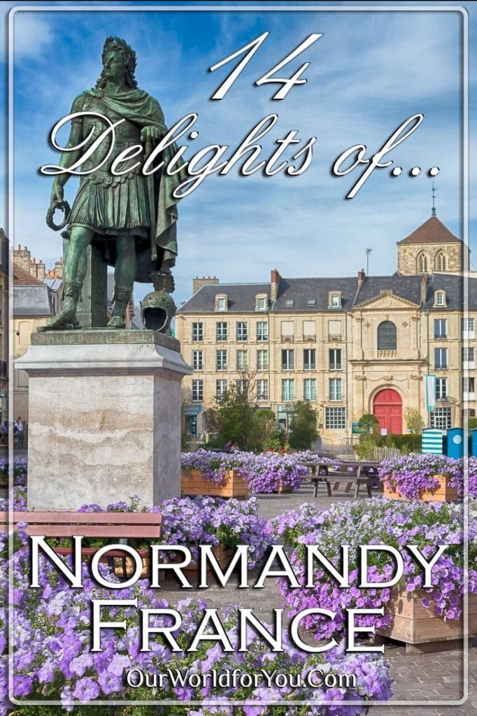 The Pin image of our post '14 of Normandy’s delights, France'