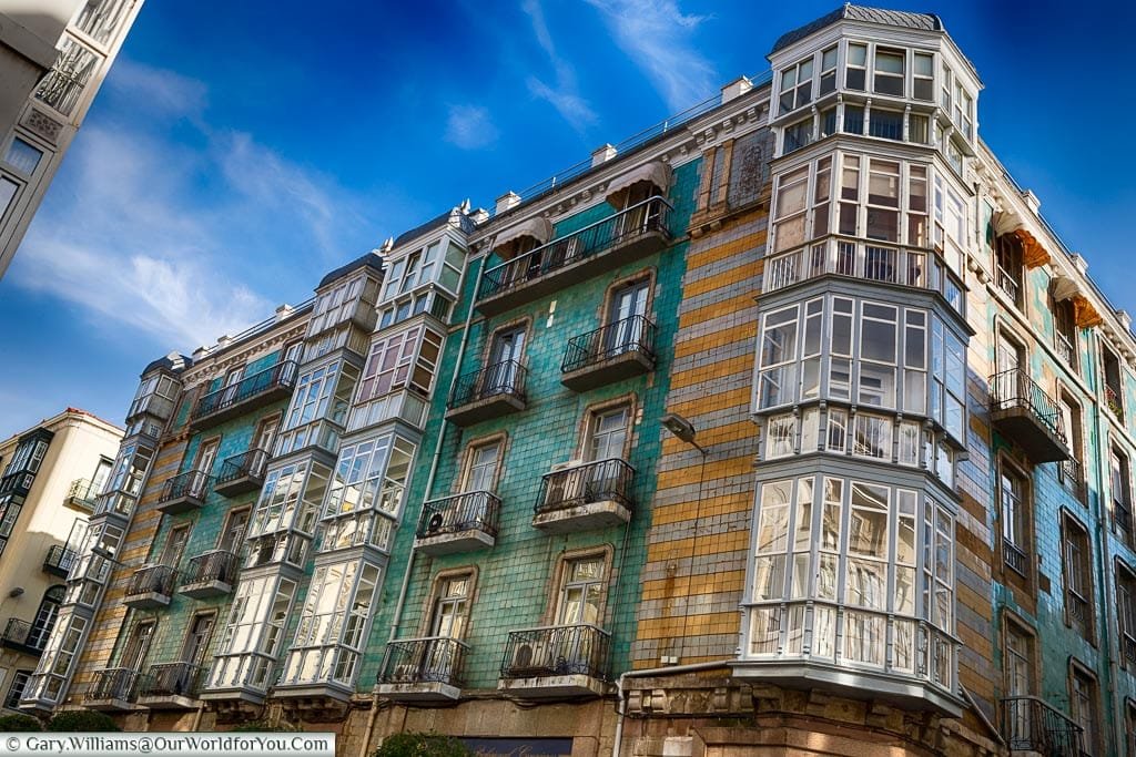 Amazing architecture, Santander, Spain