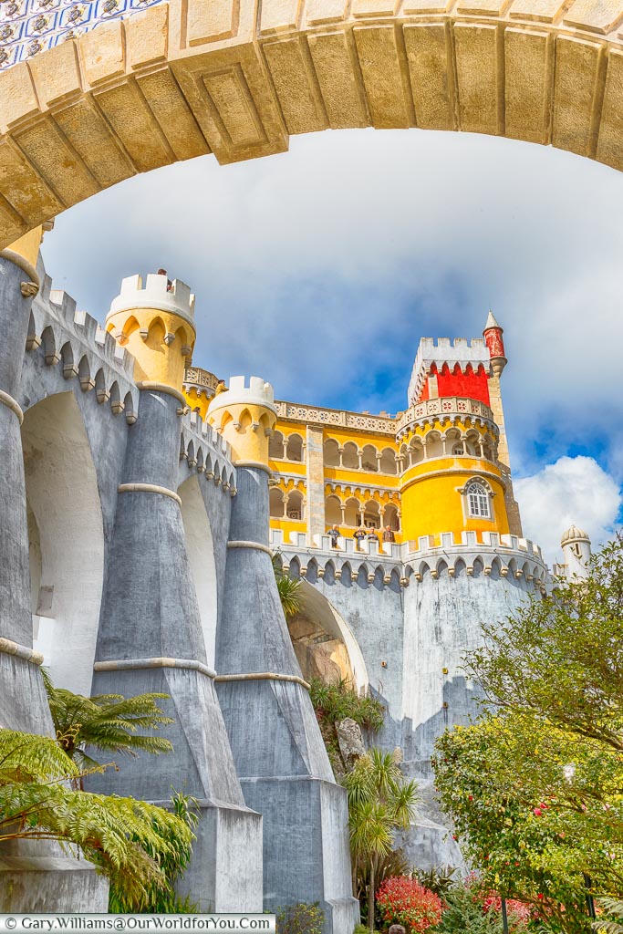 Framed - The Palace of Pena, Sintra, Portugal