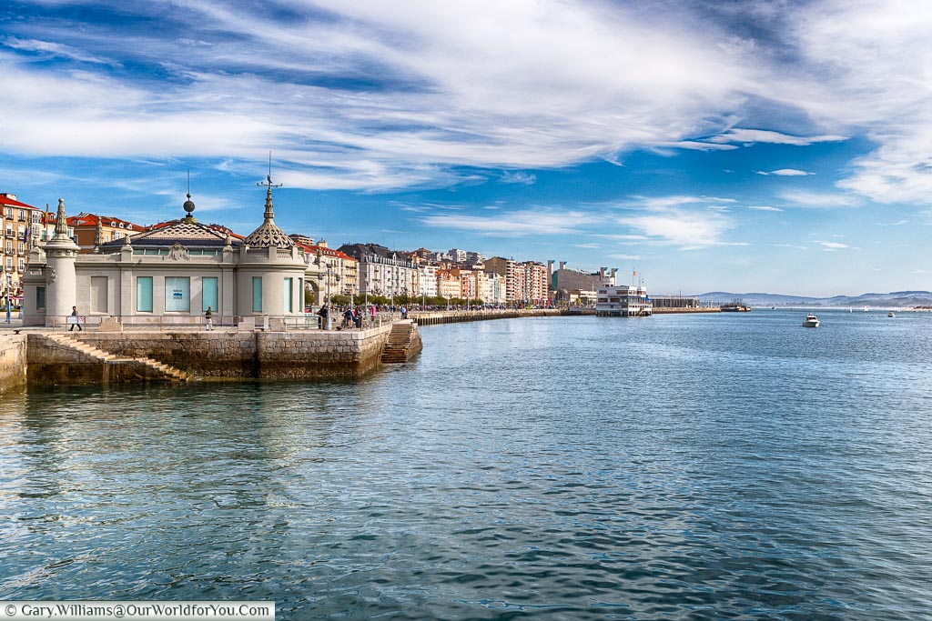 Harbour view, Santander, Spain