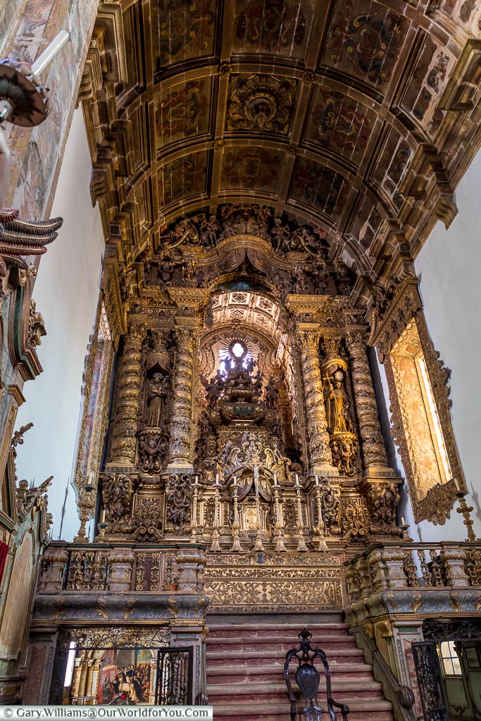 Inside Igreja de São Gonçalo, Amarante, Portugal
