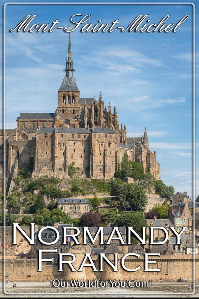 The Pin image of our post 'Le Mont-Saint-Michel, Normandy, France'