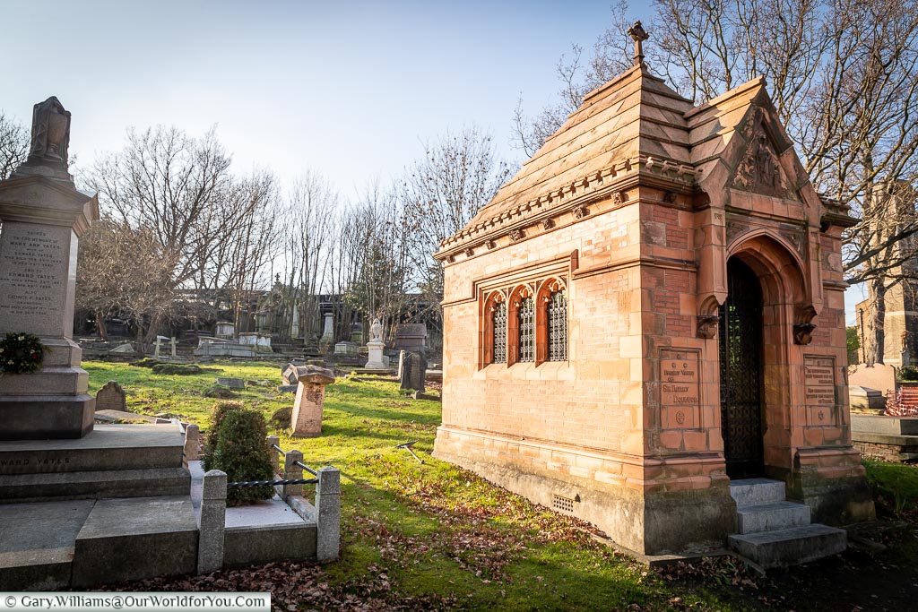 Sir Henry Doulton’s mausoleum, West Norwood Cemetery, London