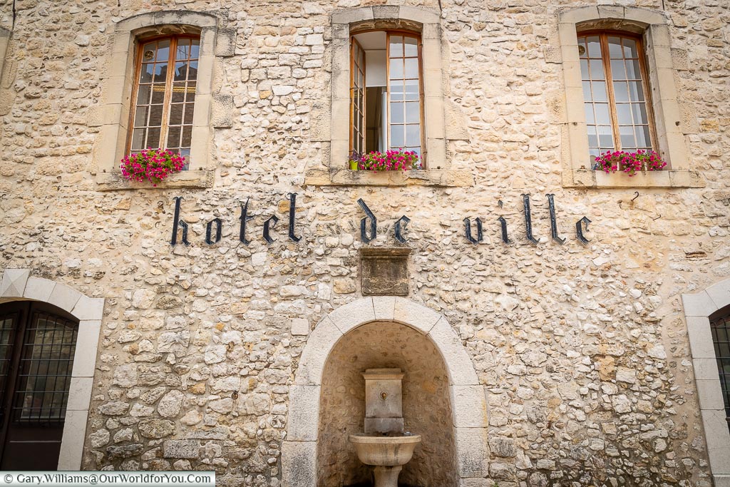 The Hotel de Ville, Tourrettes-sur-Loup, France