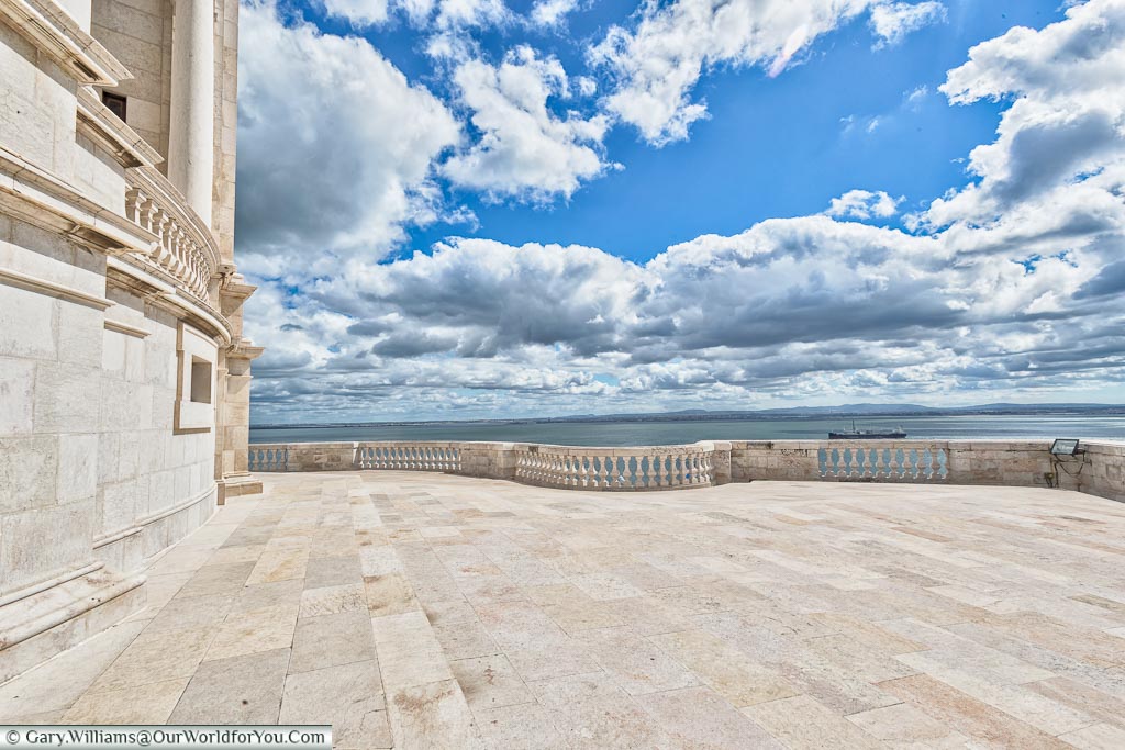 The view from the Pantheon, Lisbon, Portugal