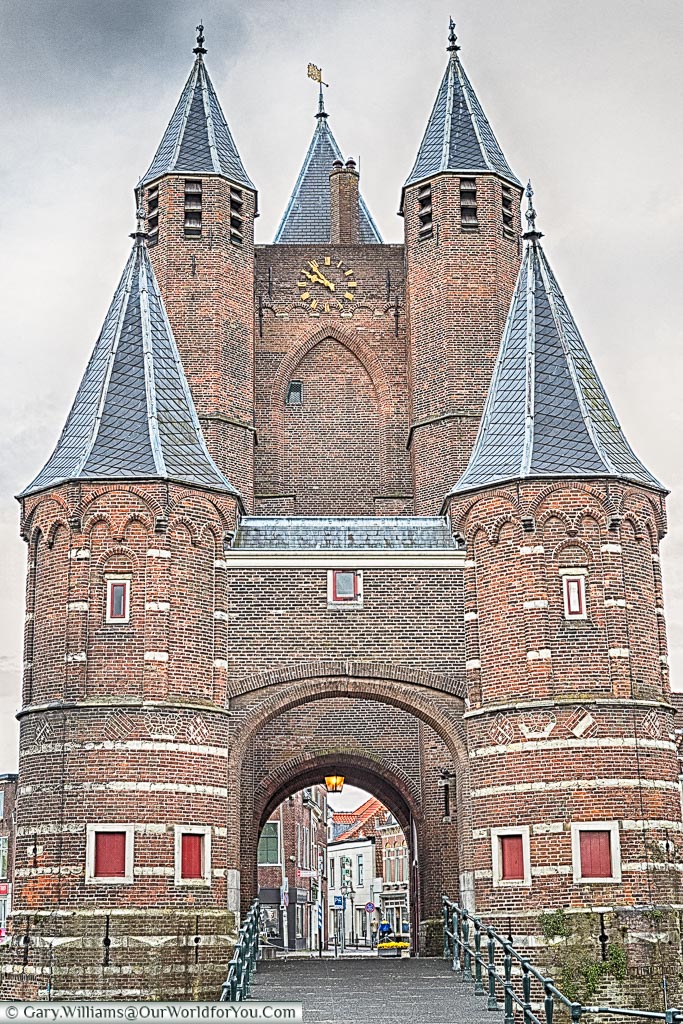 Amsterdamse Poort, or the city gates, Haarlem, Holland, Netherla