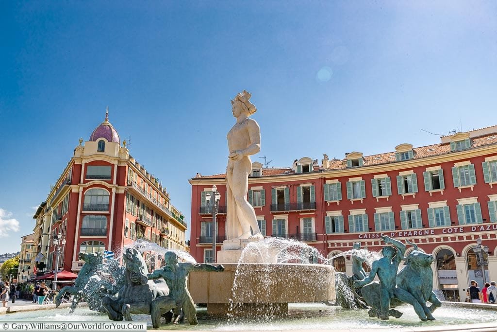 Fontaine du Soleil, Nice, France