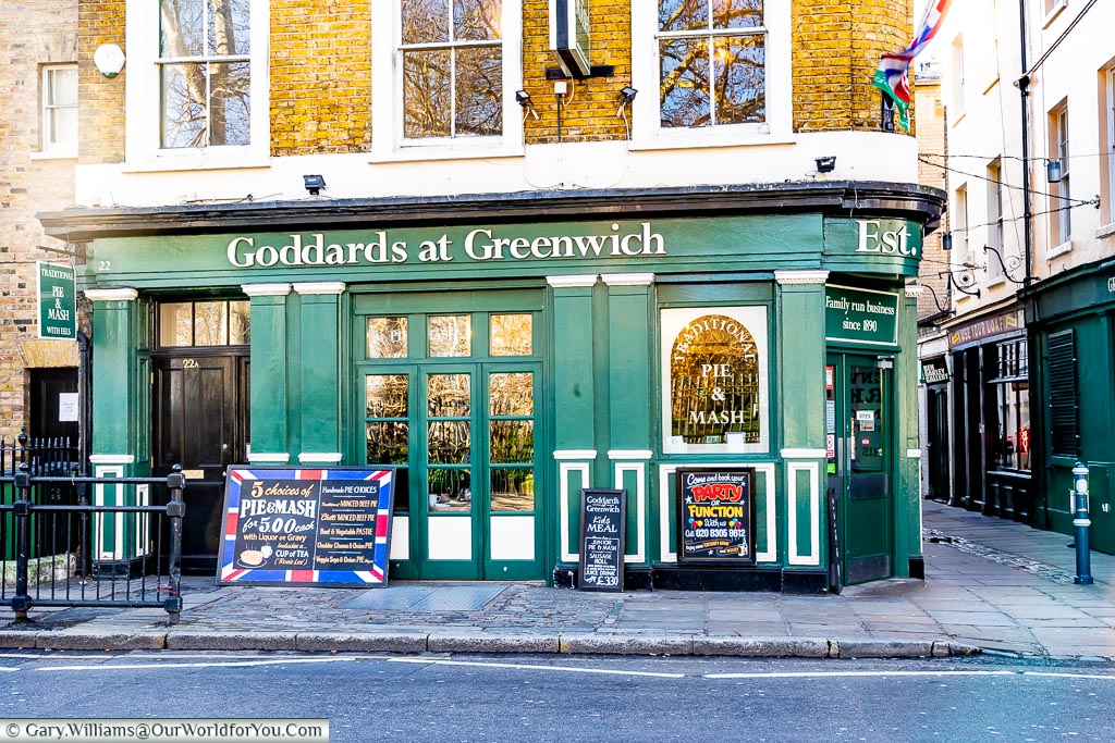 Goddards of Greenwich Est. 1890, Greenwich, London, England, UK