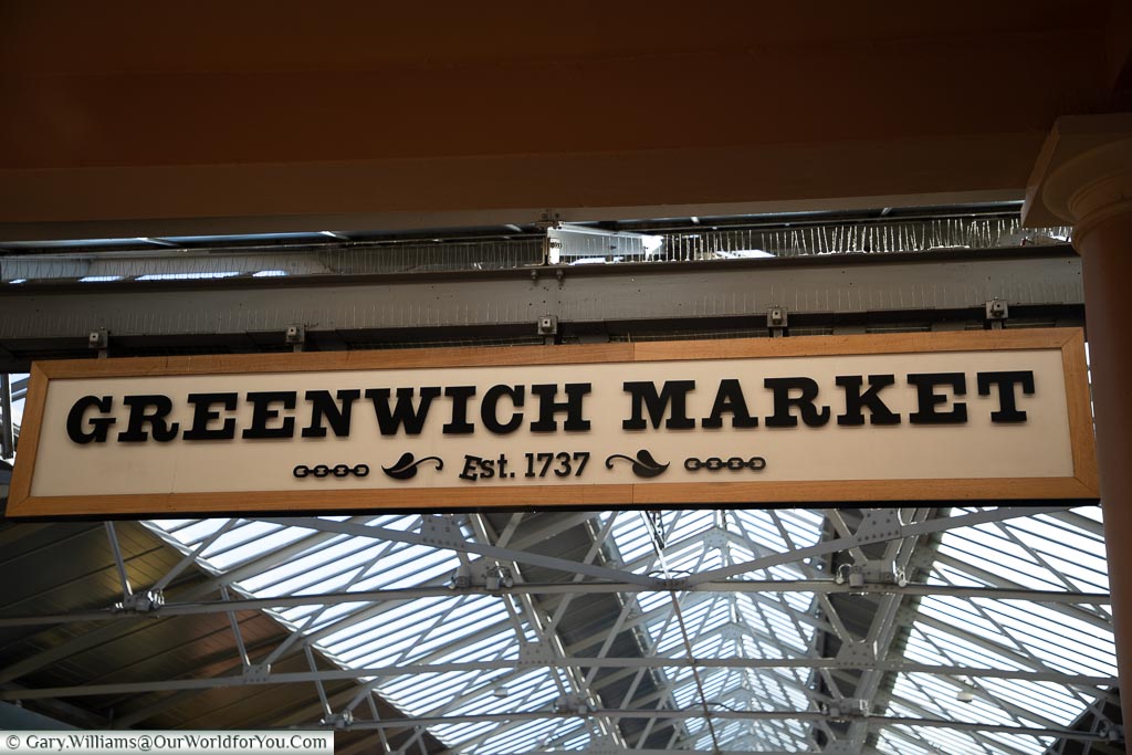 Greenwich Market Est. 1737, Greenwich, London, England, UK