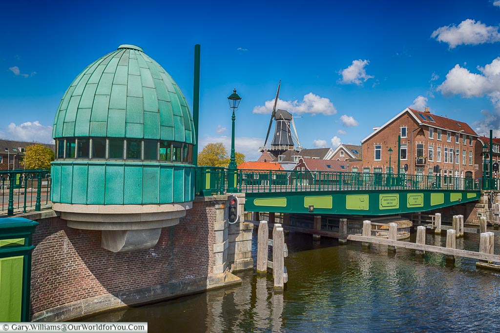 One of the many bridges in Haarlem, Holland, Netherlands