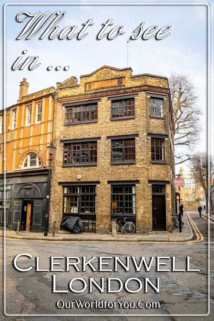 What to see in Clerkenwell, London, England