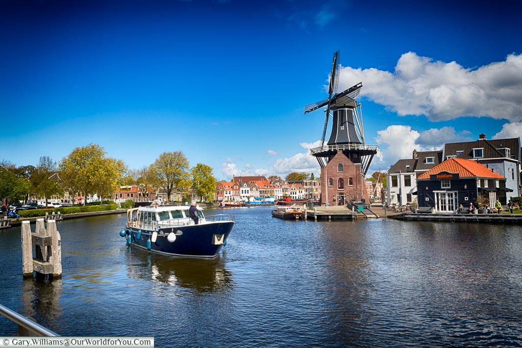 The Windmill De Adriaan, Haarlem, Holland, Netherlands