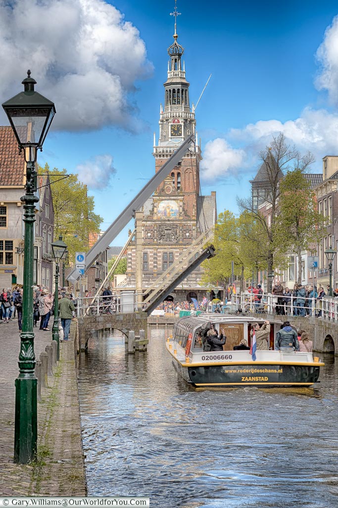 The canals of Alkmaar, Holland, Netherlands