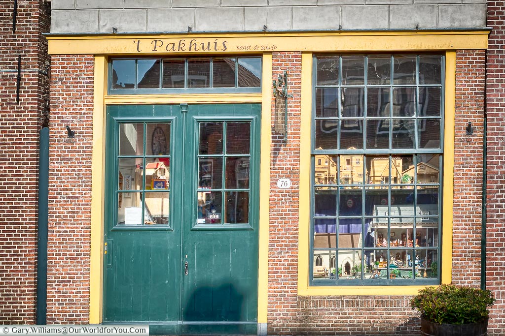 The dolls house maker in Monnickendam, Holland, Netherlands