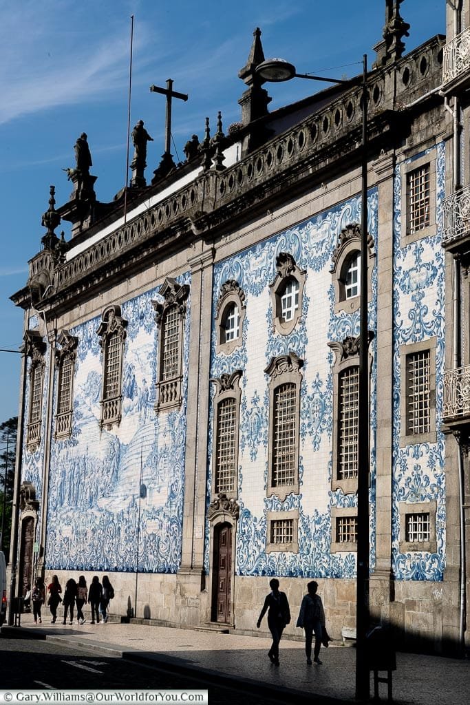 The iconic Blue & White tiles, Porto, Portugal