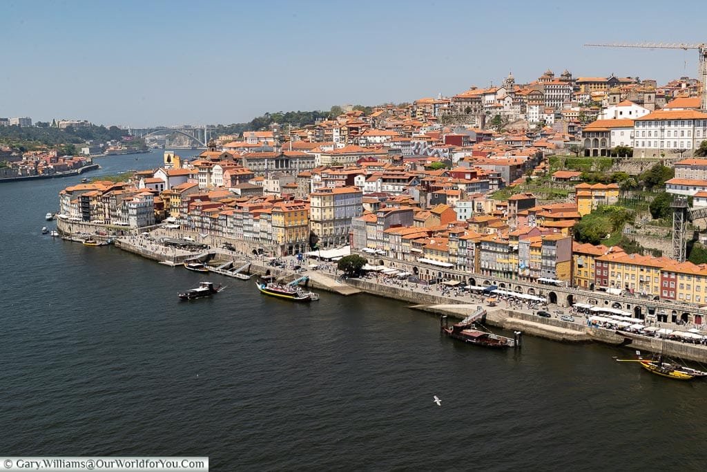 The view from the bridge, Porto, Portugal