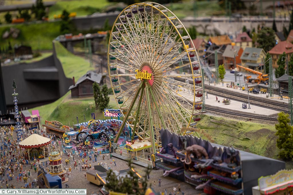All the fun of the fair, Miniatur Wunderland, Hamburg, Germany