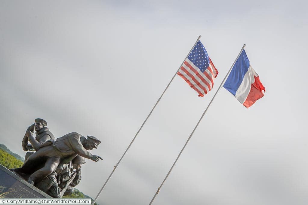 Memorial at Utah Beach, Normandy, France