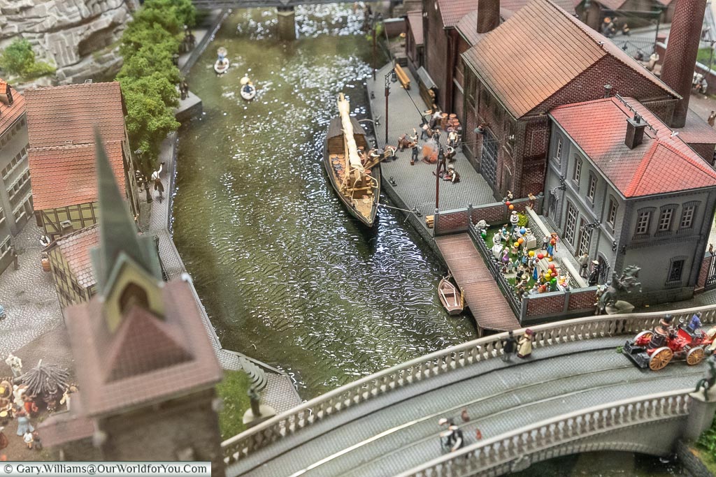 The "long" 19th Century diorama, Miniatur Wunderland, Hamburg, Germany
