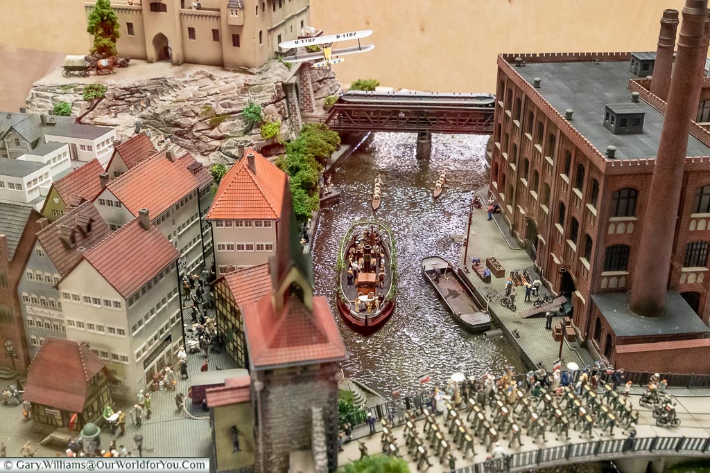 World War I and Weimar Republic diorama, Miniatur Wunderland, Hamburg, Germany