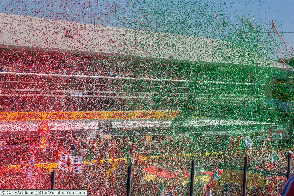 Celebrations at Monza, circuit, F1, Formula, One, Grand, Prix, Italy