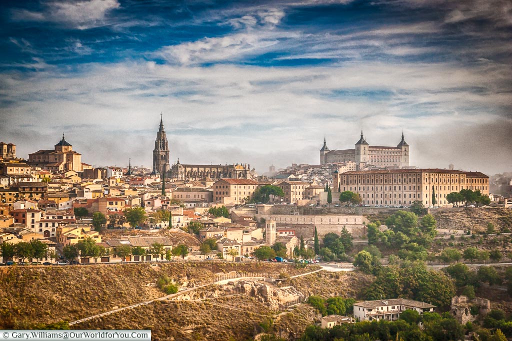 A view over the city of Toledo
