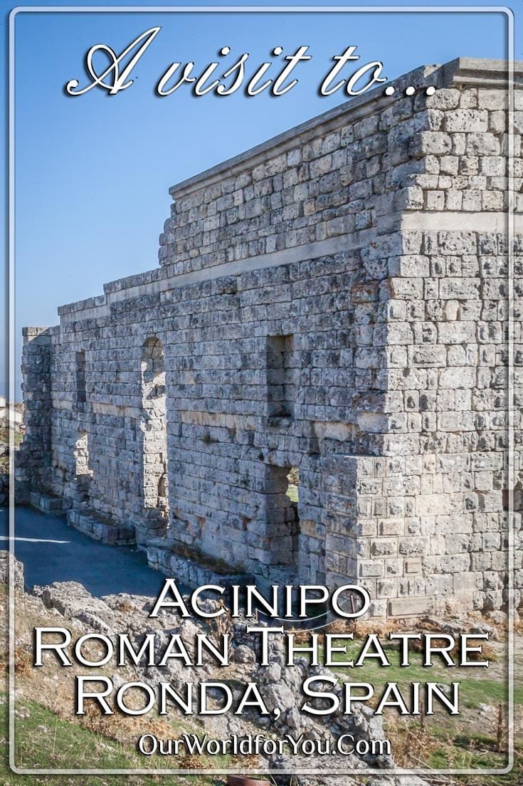 The Acinipo Roman Theatre, Ronda, Spain