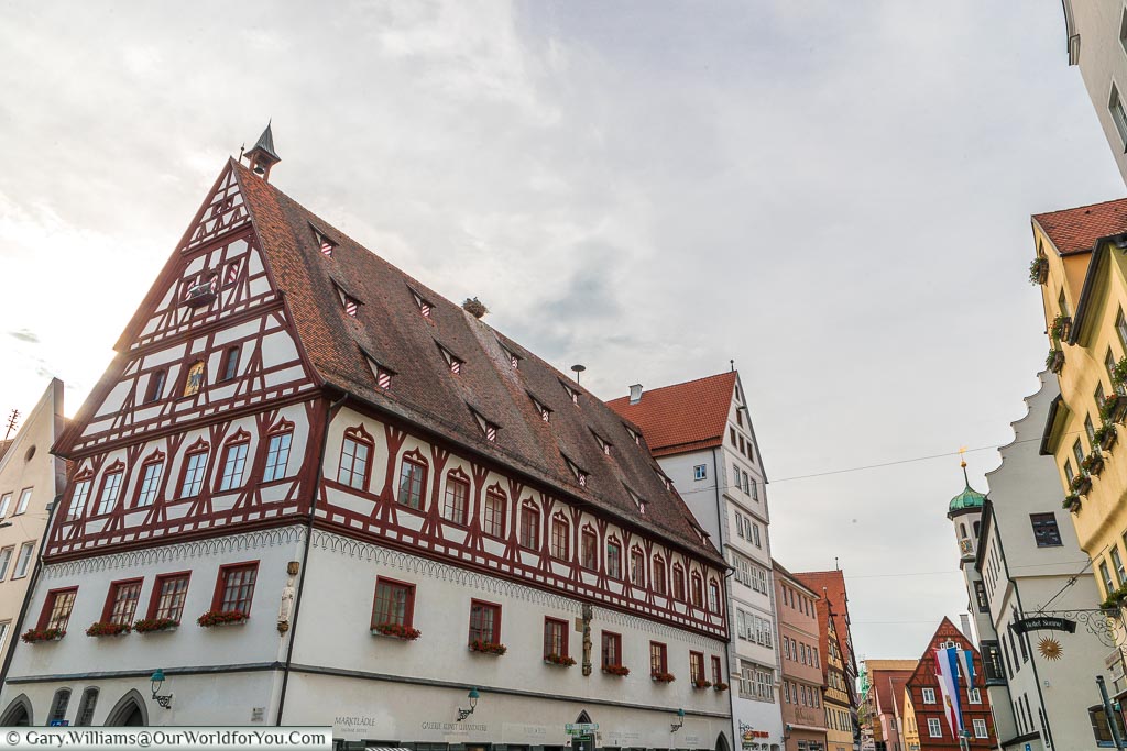 The trading hall, a large 15th-century building in the centre of the town.