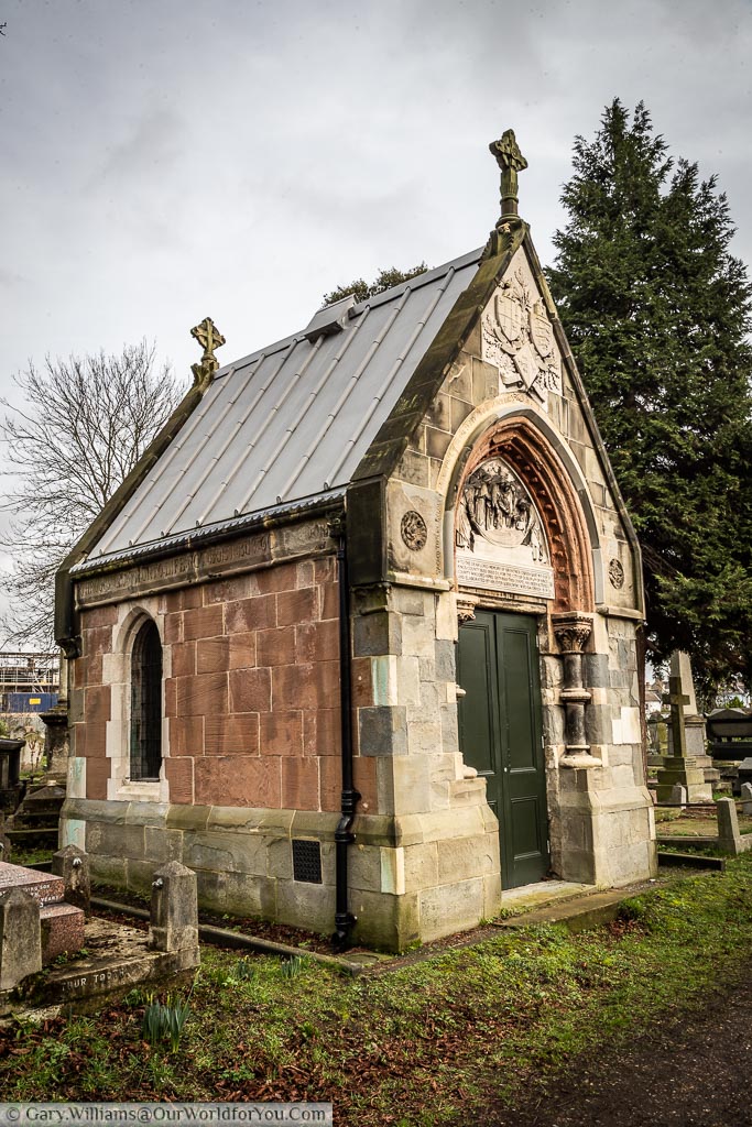 The O’Brien family mausoleum at Kensal Green Cemetery