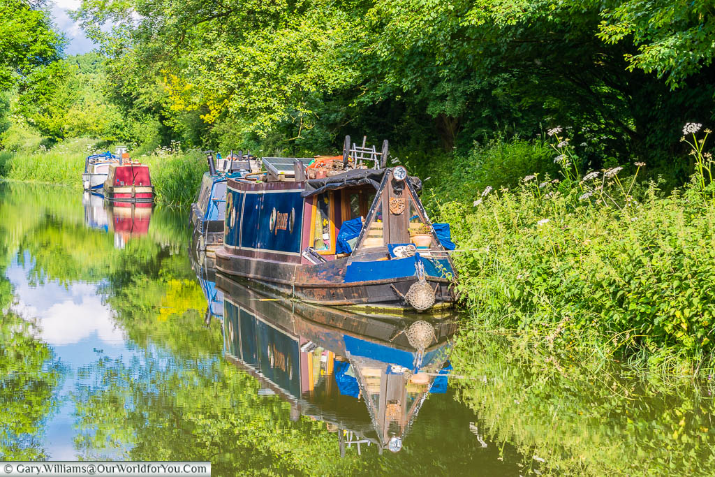 Personal barges on the British Waterways are home to many.